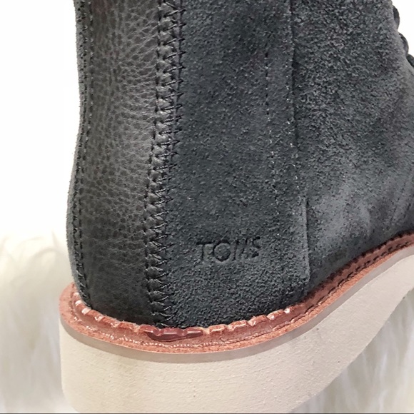 NWT Men's TOMS Porter Suede Boot - Picture 7 of 8
